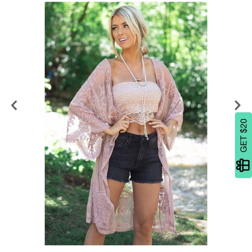 Mauve kimono
